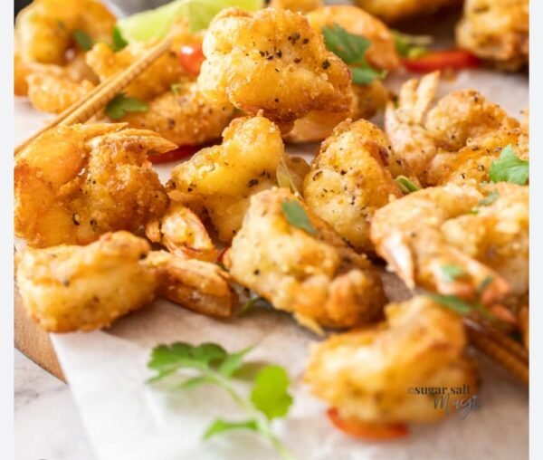 Salt and Pepper Prawns (minimum order 10)