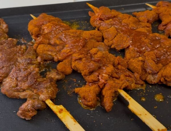 Suya Kebabs (minimum order 15 sticks)
